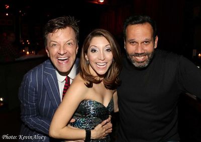 Jim Caruso, Christina Bianco and Rene Ruiz Photo