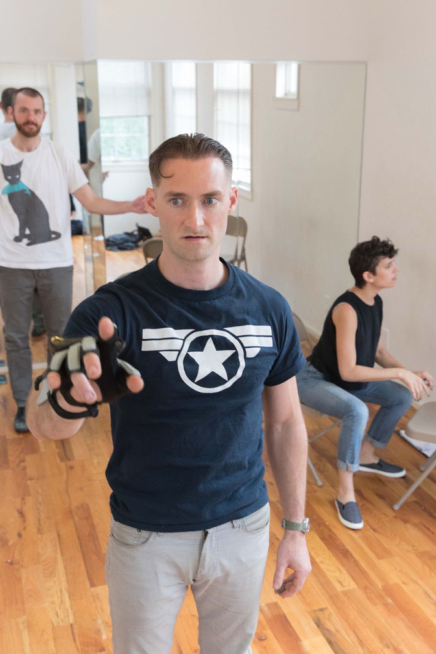 Photo Flash: Inside Rehearsal for THE AURORA PROJECT, Opening Friday  Image