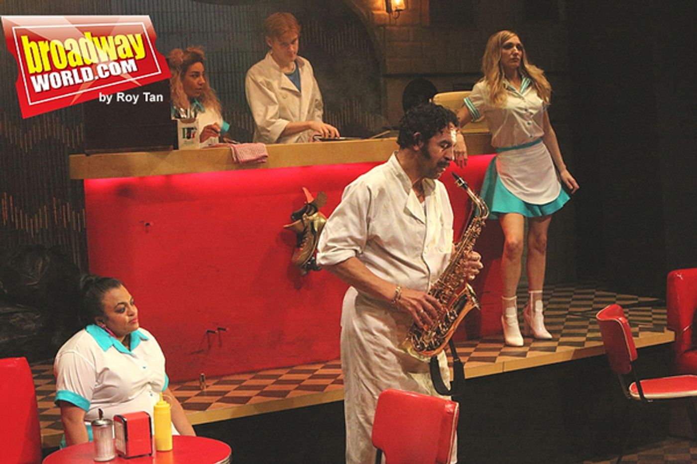 Photo Coverage: First Look at ROLLER DINER at Soho Theatre  Image