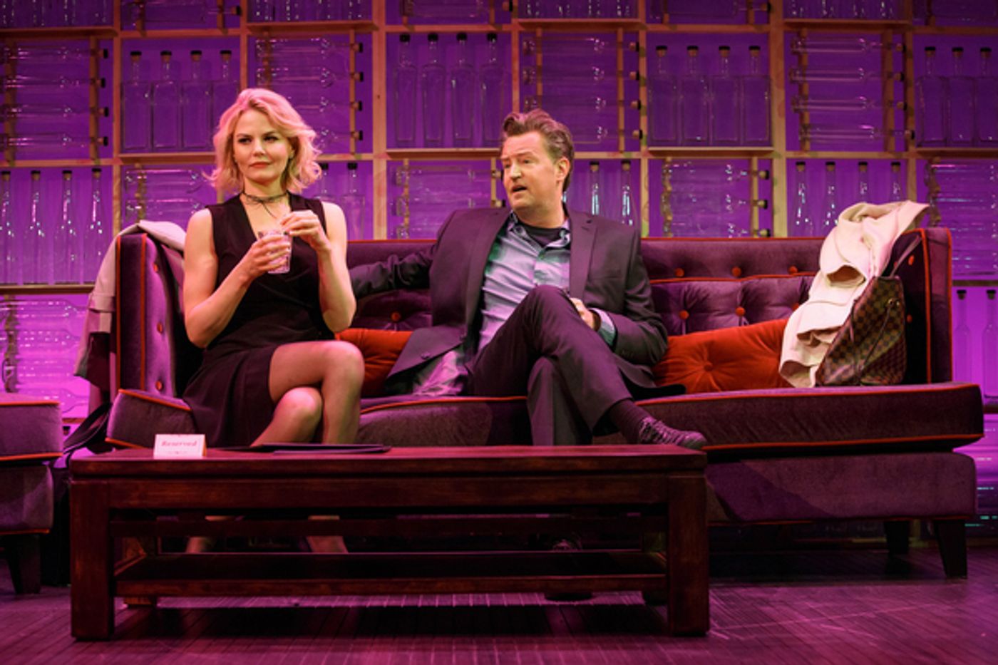 Photo Flash: First Look at Matthew Perry and Jennifer Morrison in THE END OF LONGING  Image