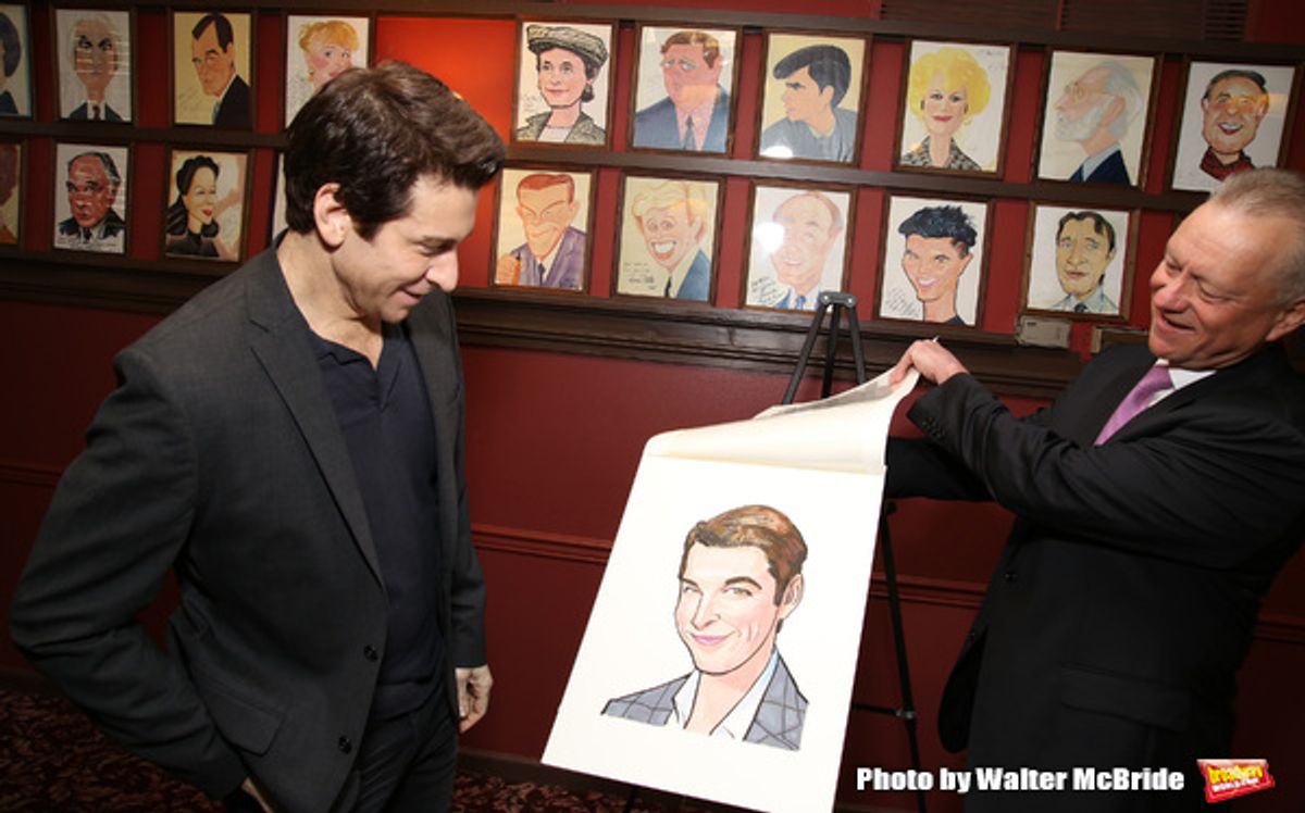 Andy Karl and Max Klimavicius at 