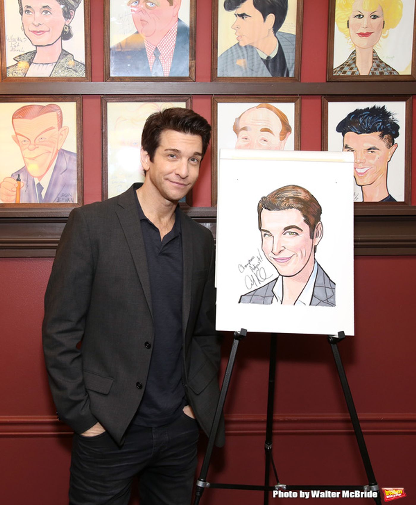 Photo Coverage: GROUNDHOG DAY's Andy Karl Becomes Broadway Royalty with a New Portrait at Sardi's! Photo Coverage: GROUNDHOG DAY's Andy Karl Becomes Broadway Royalty with a New Portrait at Sardi's! Image