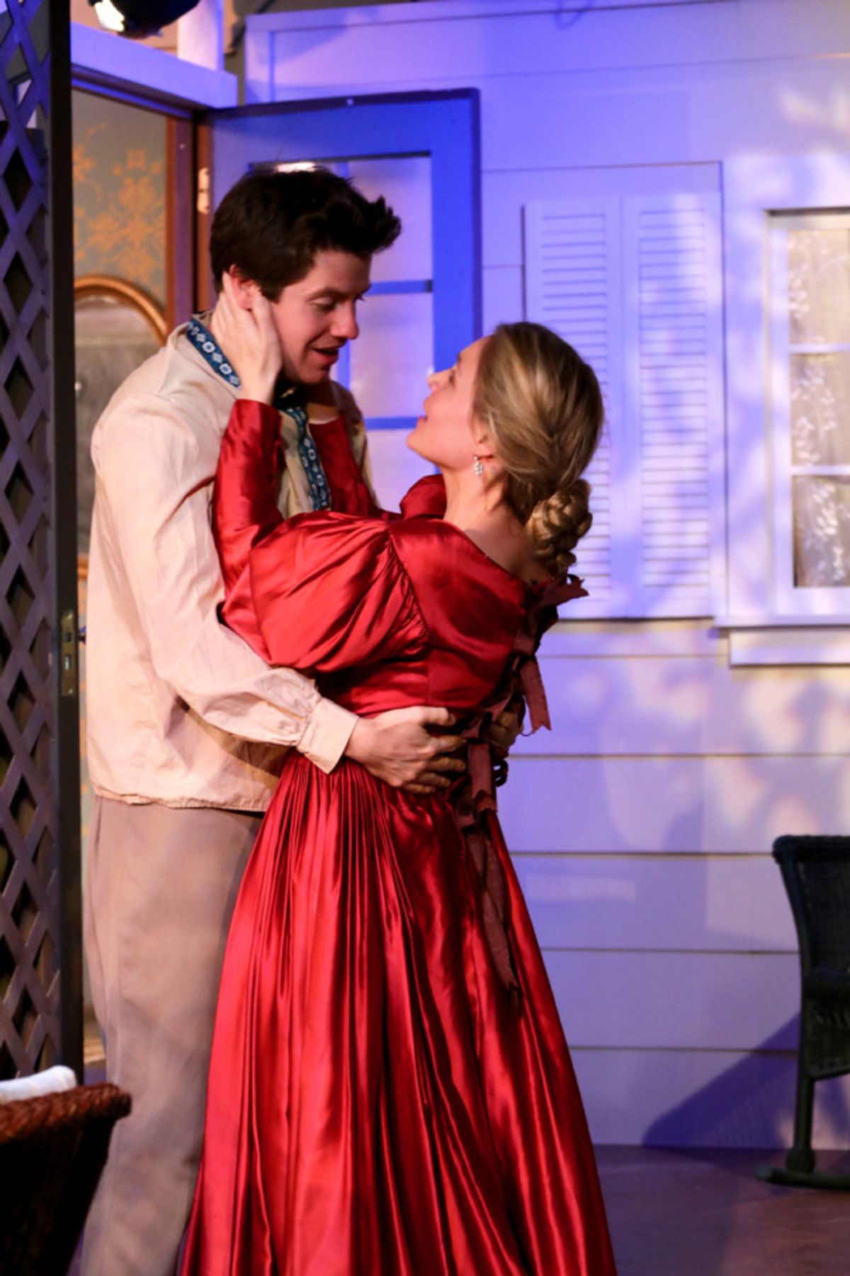 Luke Hofmaier and Erin Beirnard  at 