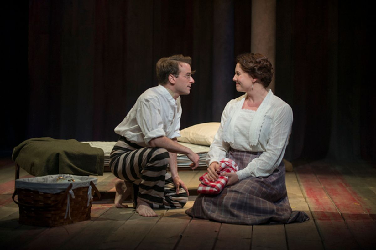 Patrick Andrews and Brianna Borger at 