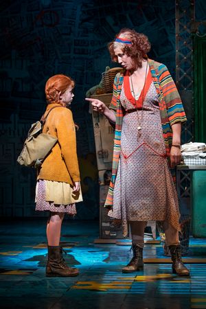 Ruby Stokes and Miranda Hart @ BroadwayWorld Ruby Stokes and Miranda Hart Photo
