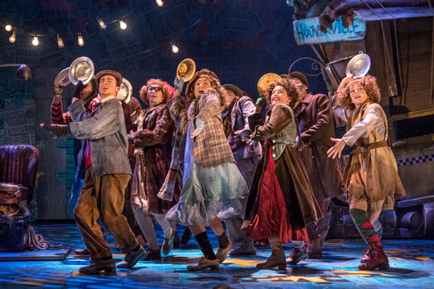 Photo Flash: We Think She's Gonna Like It Here! First Look at ANNIE in the West End  Image