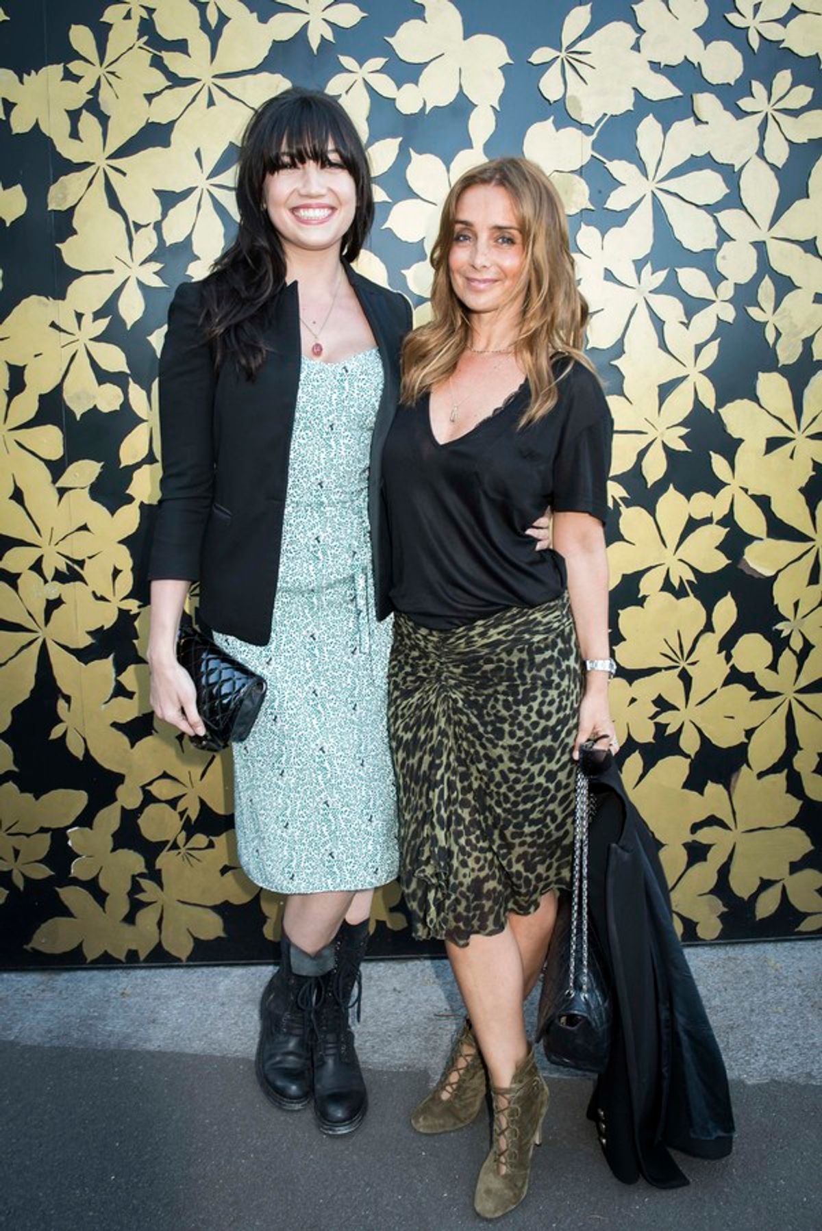 Daisy Lowe and Louise Redknapp at 