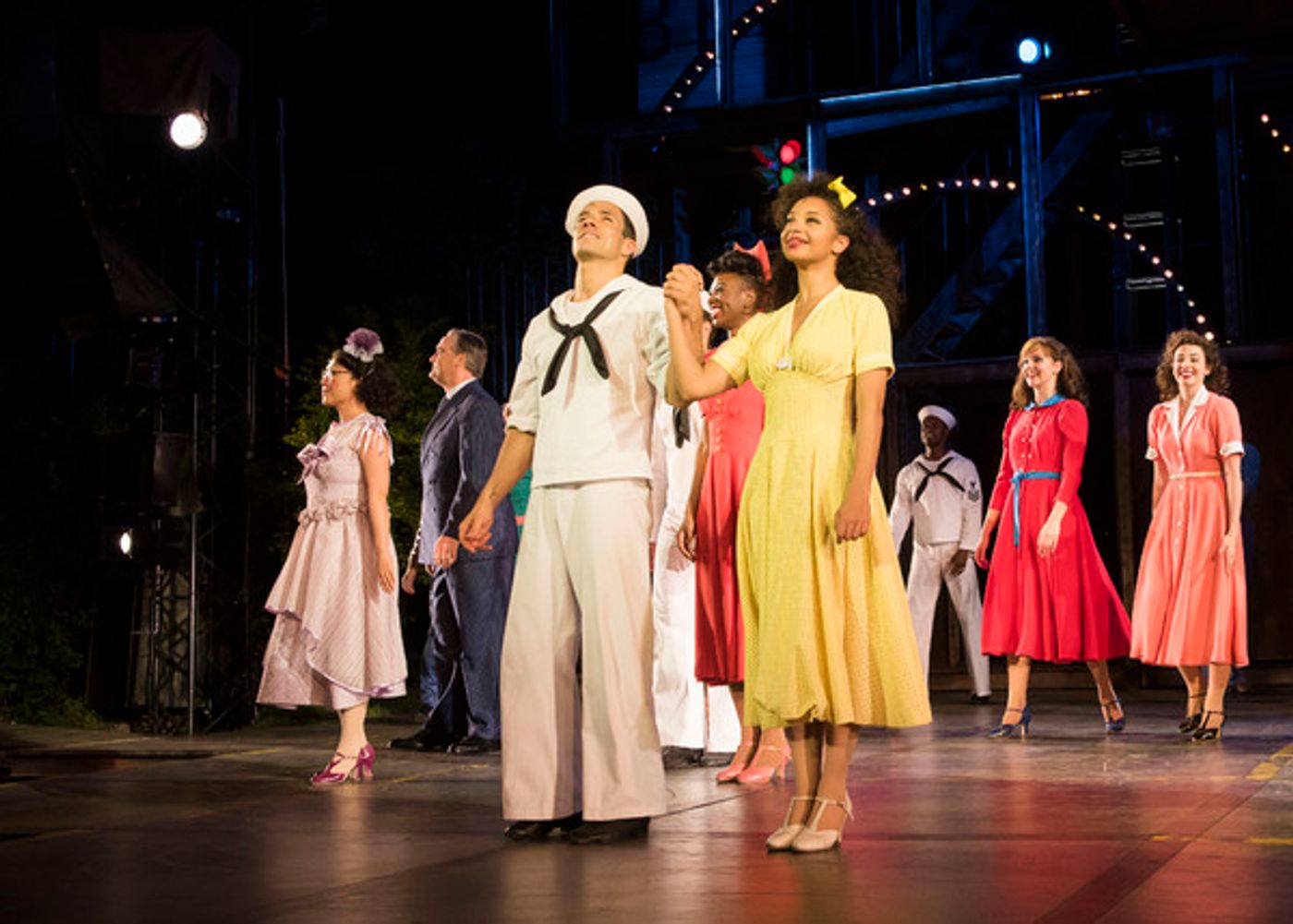 Photo Flash: ON THE TOWN Celebrates Opening Night at Regent's Park Open Air Theatre  Image