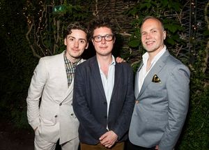 Drew McOnie, Tom Deering and Peter McKintosh @ BroadwayWorld Drew McOnie, Tom Deering and Peter McKintosh Photo