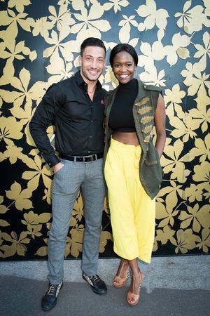 Gionvanni Pernice and Oti Mabuse @ BroadwayWorld Gionvanni Pernice and Oti Mabuse Photo