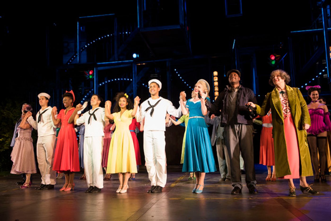 Photo Flash: ON THE TOWN Celebrates Opening Night at Regent's Park Open Air Theatre  Image