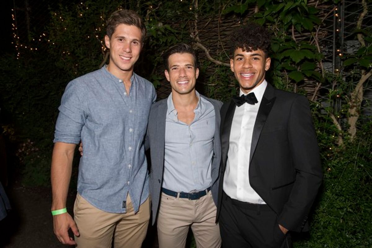 Samuel Edwards, Danny Mac and Jacob Maynard at 