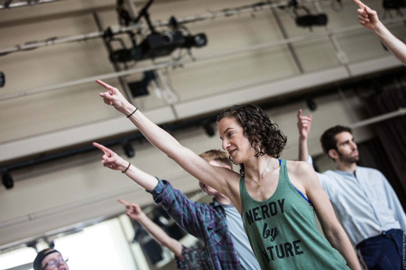 Photo Flash:  THE MUSIC MAN Prepares to Roll Into Sharon Playhouse  Image
