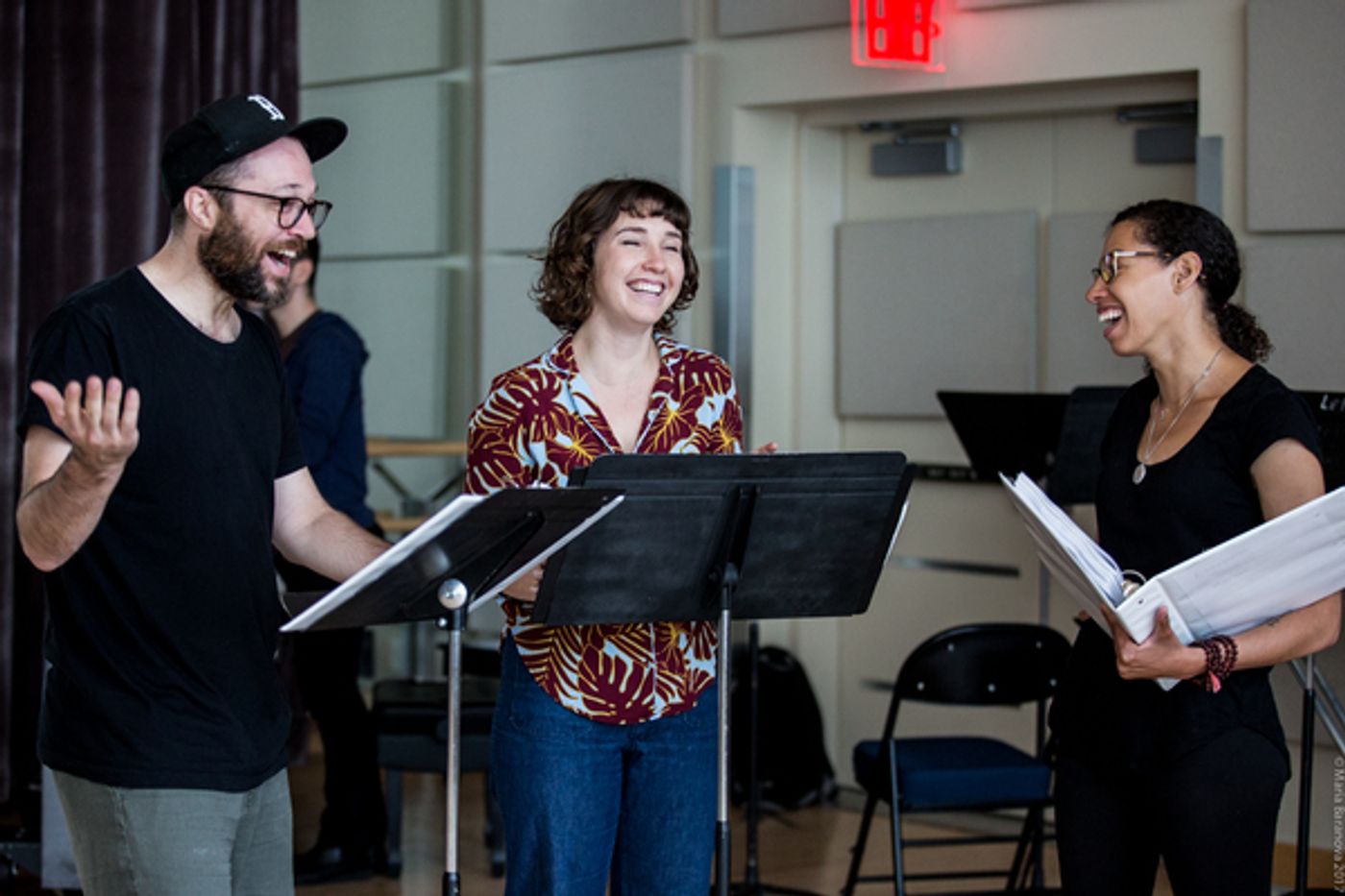 Photo Flash:  THE MUSIC MAN Prepares to Roll Into Sharon Playhouse  Image
