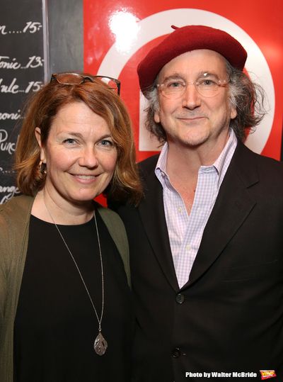Mark Linn-Baker and wife  Photo