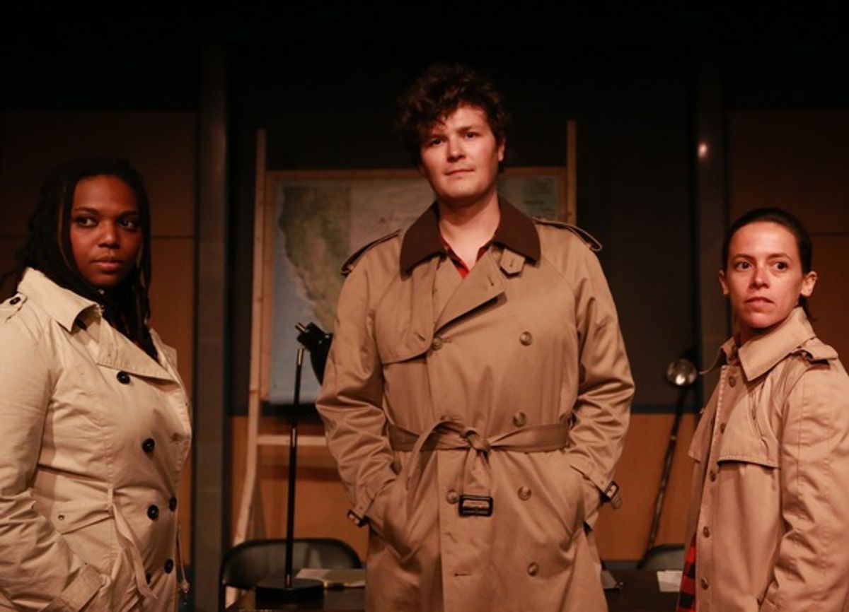 Kyra Sims, Alex Vlahov, and Nessa Norich at 