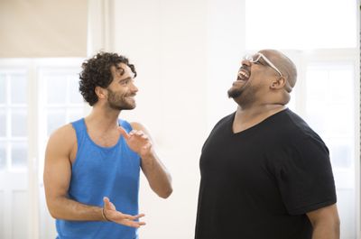 Matthew Croke and Trevor Dion Nicholas Photo