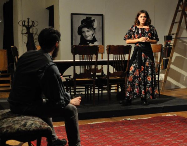 Fergus Scully and Siena D'Addario  Photo