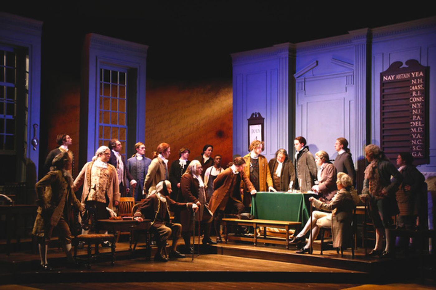 Photo Flash: First Look at Jamie LaVerdiere and More in Terrence Mann-Helmed 1776 at CT Repertory Theatre  Image