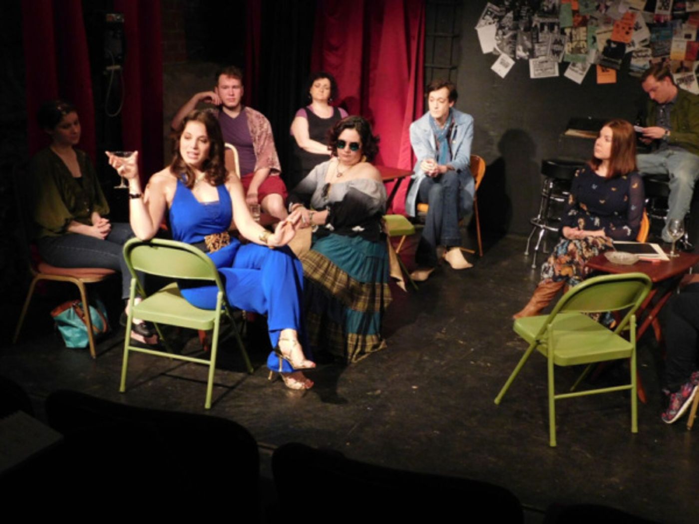 Photo Flash: First Look at KENNEDY'S CHILDREN at UNDER St Mark's  Image