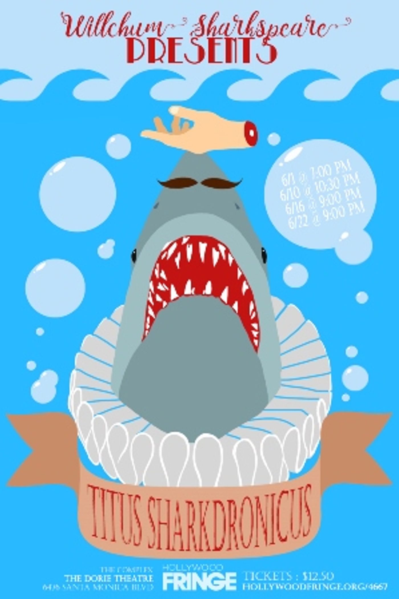 Review: TITUS SHARKDRONICUS Combines Shakespeare and Sharks for the Fringe  Image