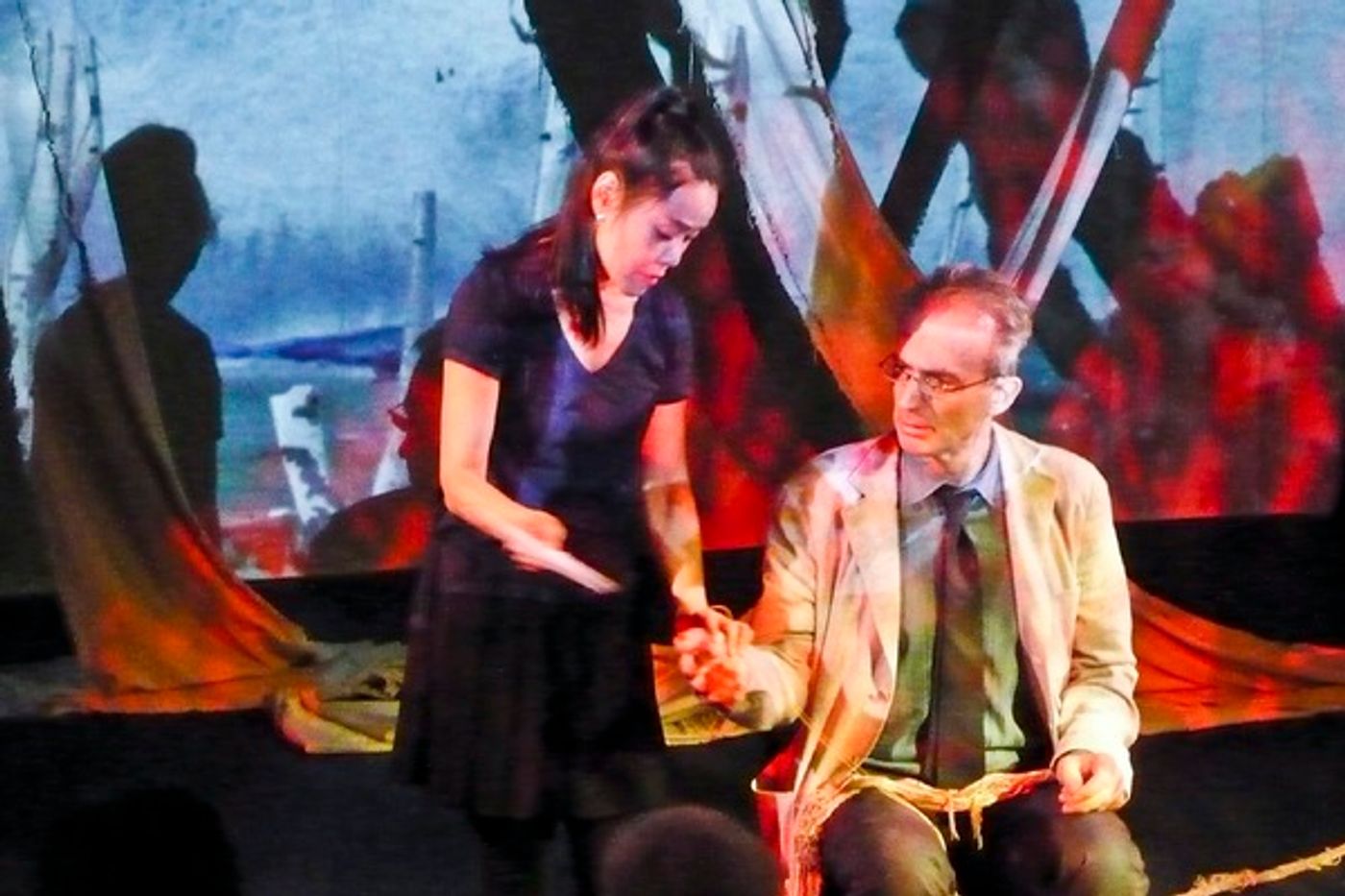 Photo Flash: First Look at Concrete Temple Theatre's REMEMBERING EVANGELINE at HERE  Image