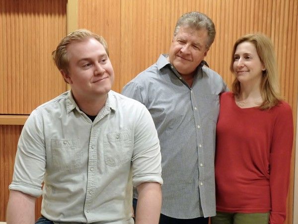 Justin Thomas (as George), Jeff Schlotman (as Doc Gibbs) and Kathy Files DiBiasi (as  Photo