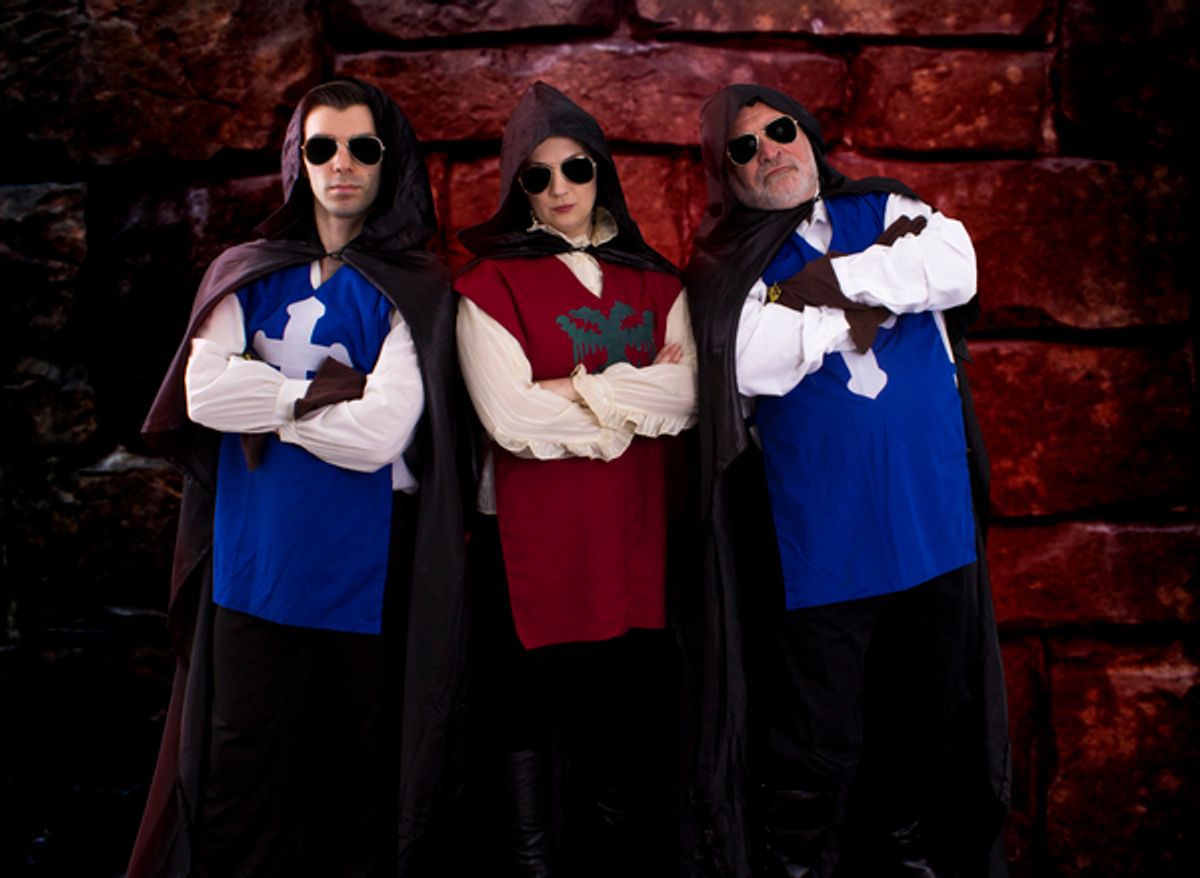 Austin Glen Jacobs, Kristin Bellamarie, Albert Baker at 