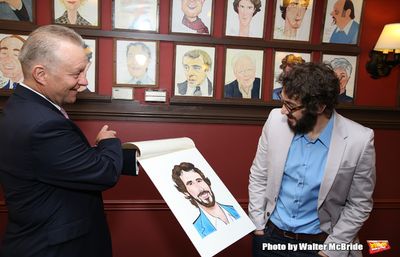 Max Klimavicius and Josh Groban Photo