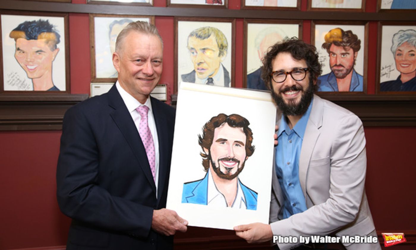 Photo Coverage: What About Josh? Josh Groban Receives Sardi's Portrait  Image