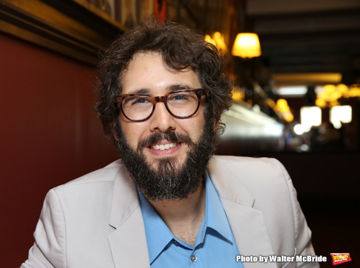 Photo Coverage: What About Josh? Josh Groban Receives Sardi's Portrait  Image