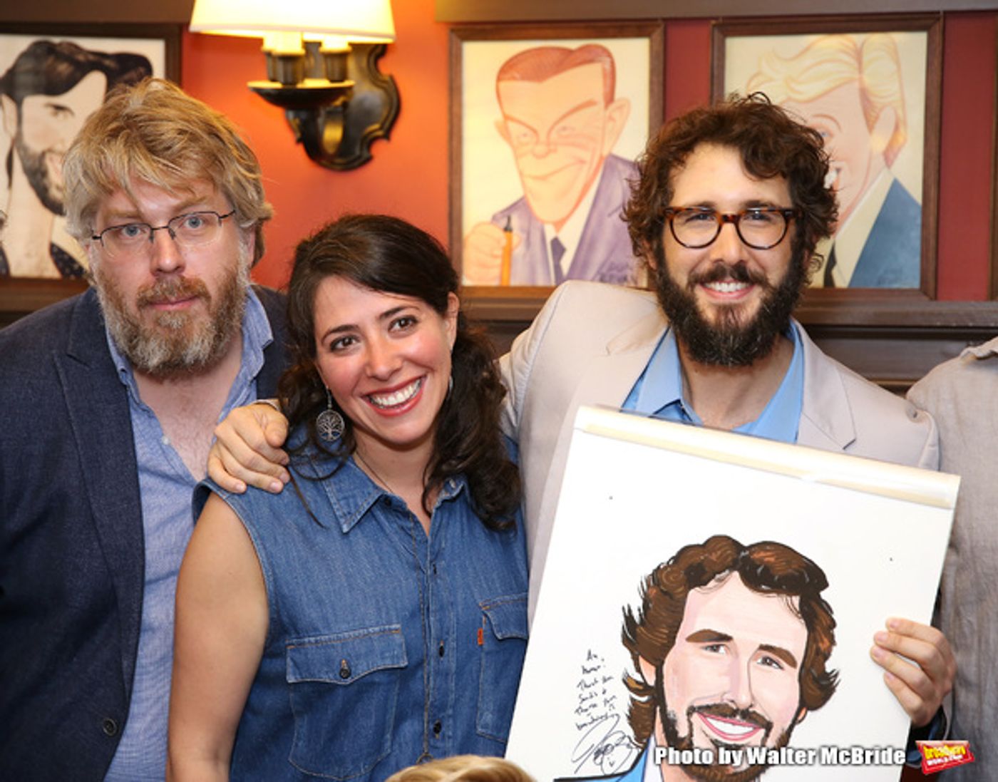 Photo Coverage: What About Josh? Josh Groban Receives Sardi's Portrait  Image