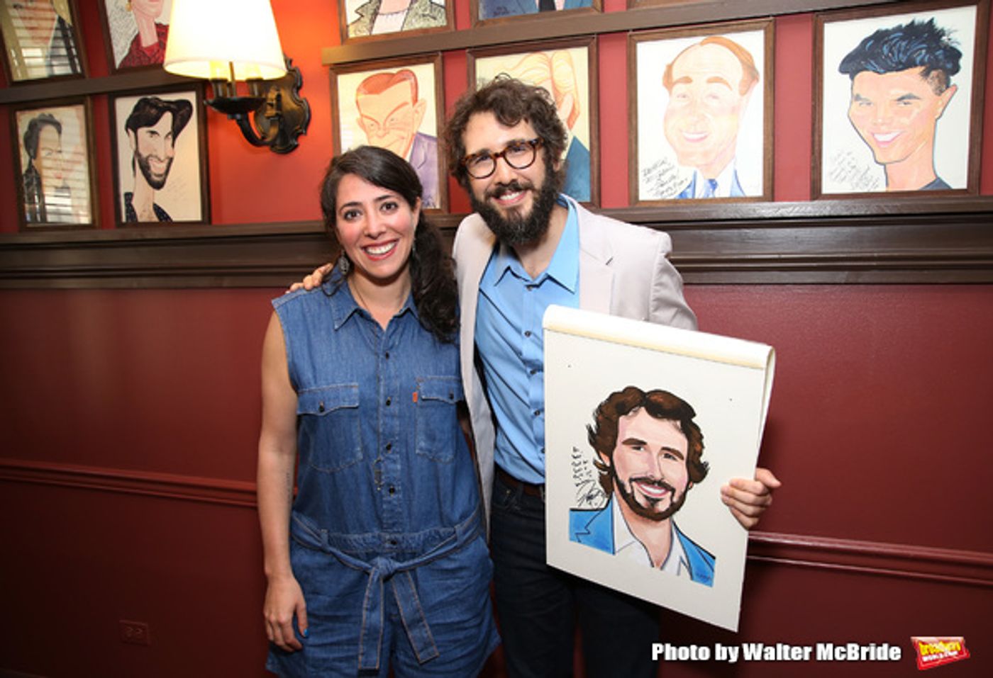 Photo Coverage: What About Josh? Josh Groban Receives Sardi's Portrait  Image