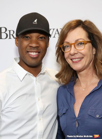 Corey Hawkins and Allison  Photo