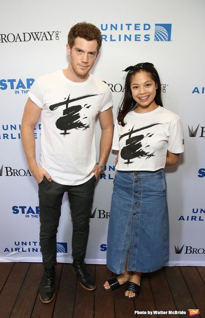 Alistair Brammer and Eva Noblezada Photo