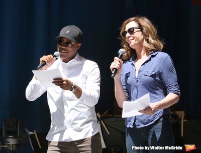 Corey Hawkins and Allison Janney  Photo
