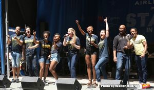 Abby Mueller and the cast of â€˜Beautifulâ€™  Photo