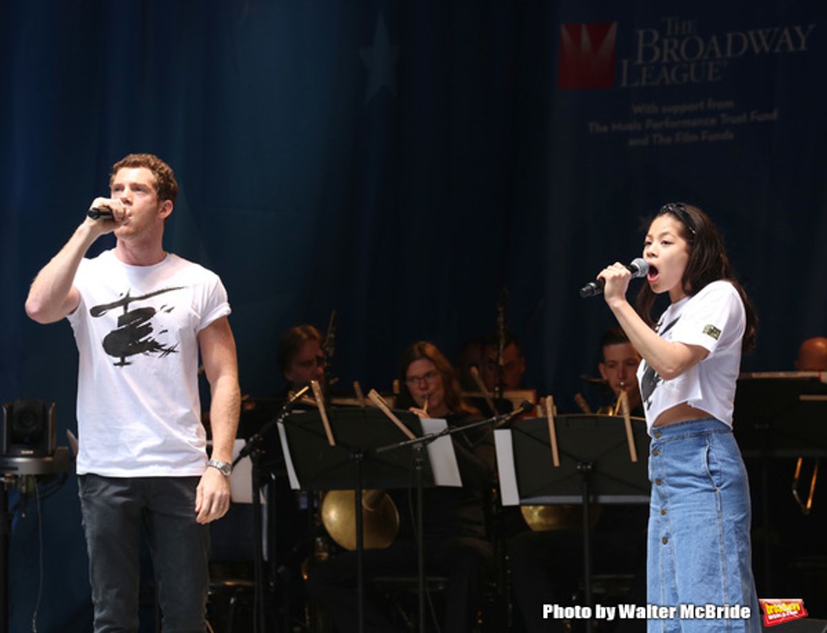 Alistair Brammer and Eva Noblezada  at 