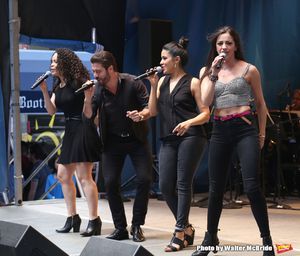 Ana Villafane with the cast of ‘On Your Feet’ @ BroadwayWorld Ana Villafane with the cast of ‘On Your Feet’ Photo