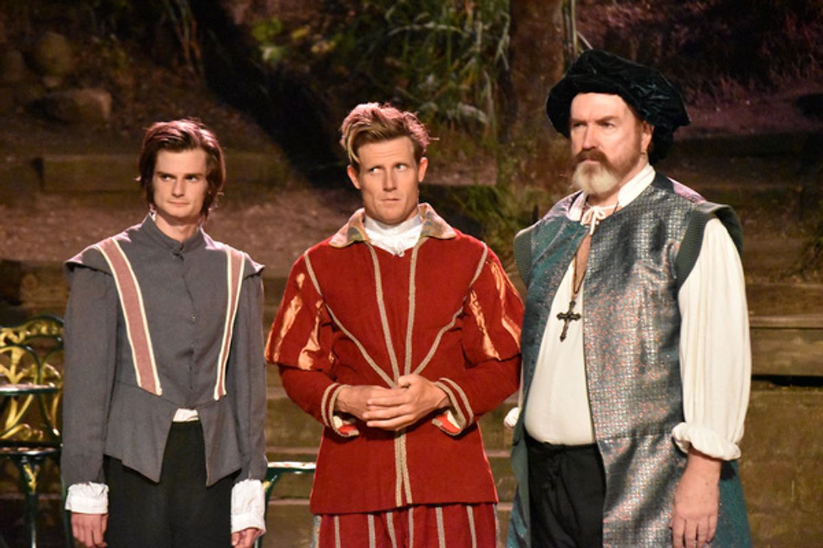 Cameron Rose, Colin Simon, Franc Ross at 