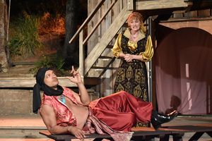 Rav Val Denegro and Willow Geer @ BroadwayWorld Rav Val Denegro and Willow Geer Photo