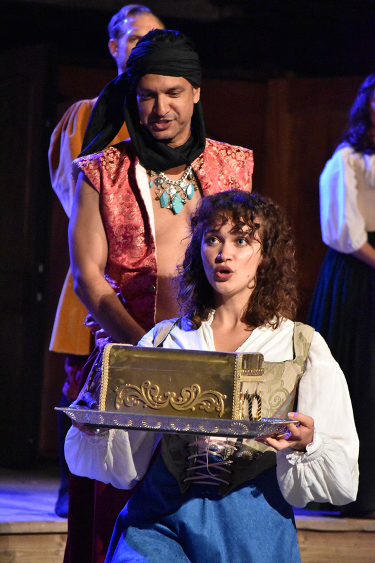 Rav Val Denegro and Evangeline Edwards at 