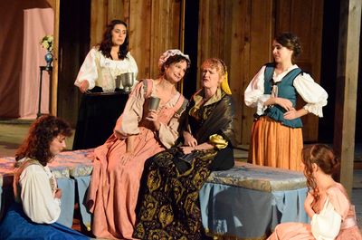 Evangeline Edwards, Olivia Berumen,Susan Angelo, Willow Geer, Bethany Koulias, Laura  Photo