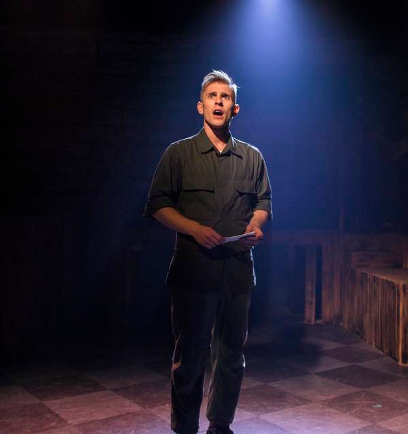 Photo Flash: War Story DOGFIGHT Hunkers Down at Hudson Mainstage Photo Flash: War Story DOGFIGHT Hunkers Down at Hudson Mainstage Image