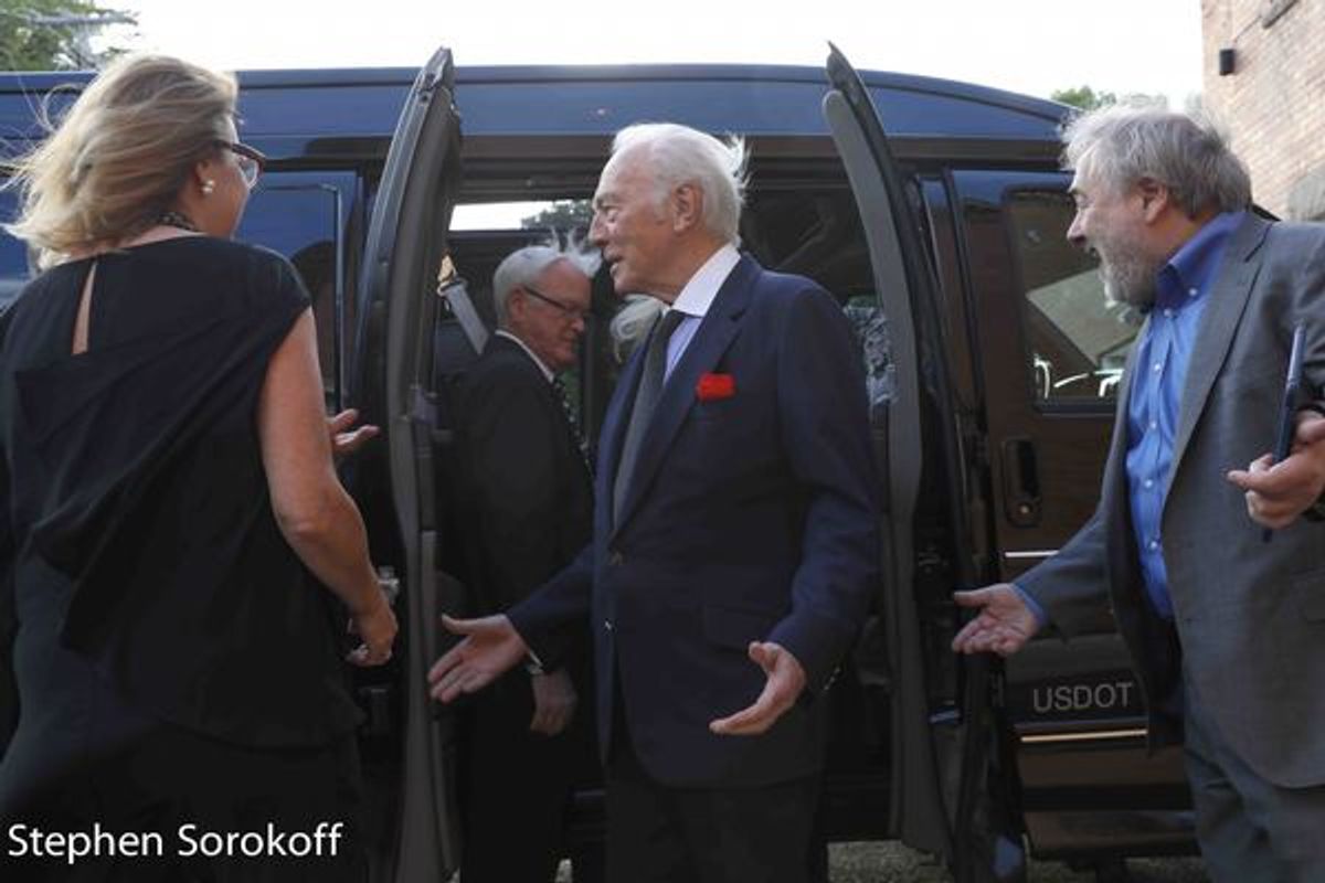 Christopher Plummer & David Edelstein at 