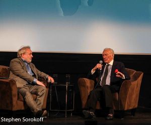 David Edelstein & Christopher Plummer Photo