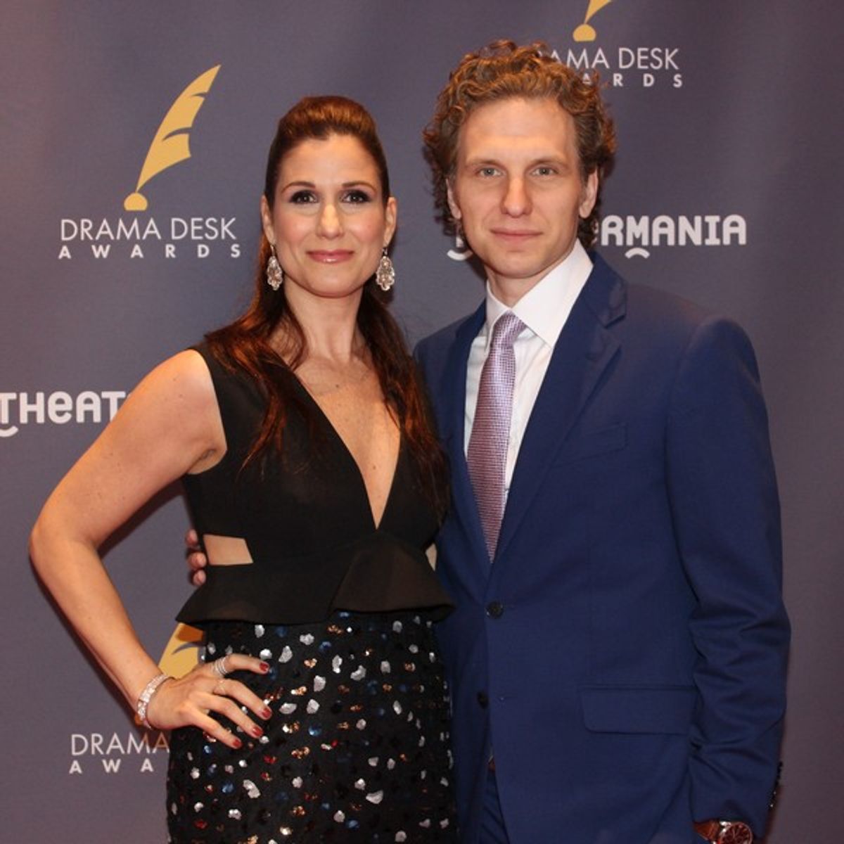 Stephanie J. Block and Sebastian Arcelus at 