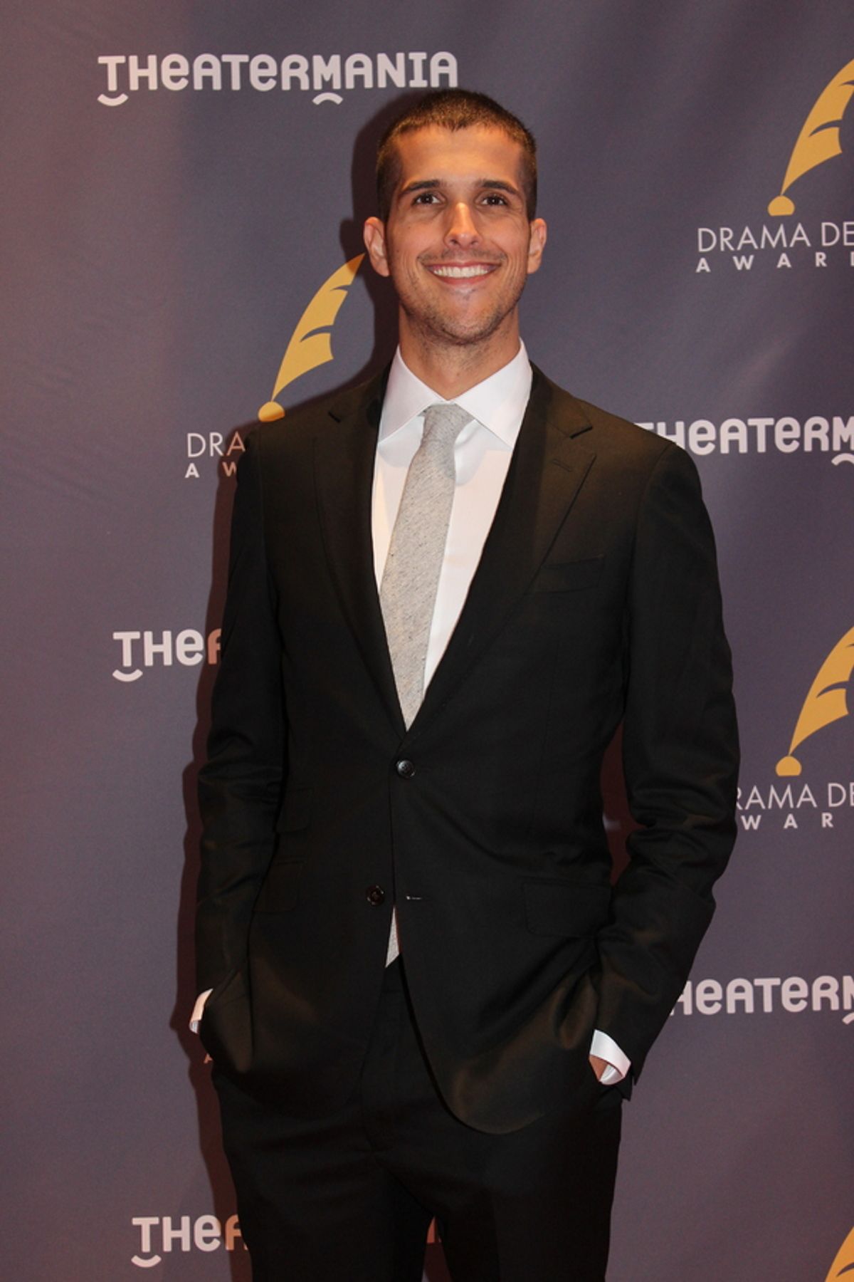 Jaon Sherwood at On the Red Carpet for the 62nd Annual Drama Desk Awards!