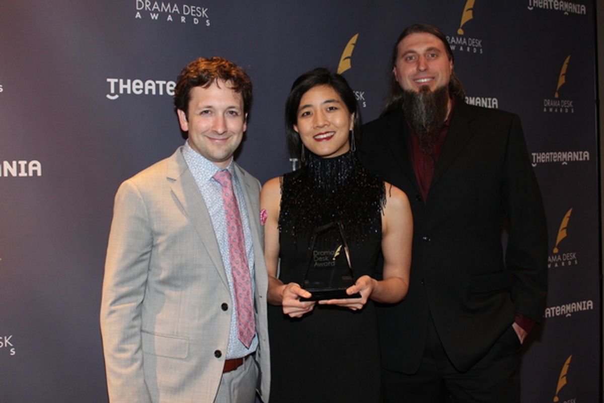 Bradley King, Mimi Lien and Nicholas Pope at 