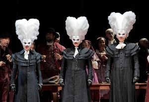Erwin Schrott, Ana Maria Martinez, Stanislas de Barbeyrac, and Ildebrando D'Arcangelo Photo